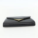 GIVENCHY Shoulder Bag Leather Black Gold Auth bs31351-6