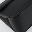 Salvatore Ferragamo Vala Shoulder Bag Patent leather Black Silver Auth bs31352-14