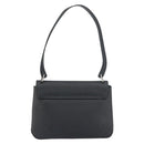 Salvatore Ferragamo Vala Shoulder Bag Patent leather Black Silver Auth bs31352-2