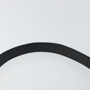 Salvatore Ferragamo Vala Shoulder Bag Patent leather Black Silver Auth bs31352-8