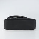 Salvatore Ferragamo Vala Shoulder Bag Patent leather Black Silver Auth bs31352-5