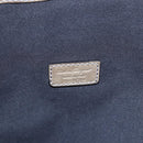 Salvatore Ferragamo Tote Bag Enamel Green Silver Auth bs31357-14