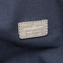 Salvatore Ferragamo Tote Bag Enamel Green Silver Auth bs31357-18