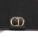 Christian Dior Shoulder Bag Nylon Black gold Auth bs31359-17
