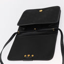 Christian Dior Shoulder Bag Nylon Black gold Auth bs31359-10