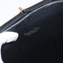 Christian Dior Shoulder Bag Nylon Black gold Auth bs31359-11