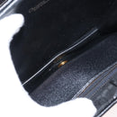 Christian Dior Shoulder Bag Nylon Black gold Auth bs31359-12