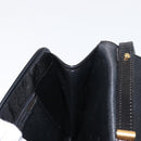 Christian Dior Shoulder Bag Nylon Black gold Auth bs31359-19