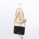 Christian Dior Shoulder Bag Nylon Black gold Auth bs31359-22