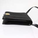 Christian Dior Shoulder Bag Nylon Black gold Auth bs31359-3