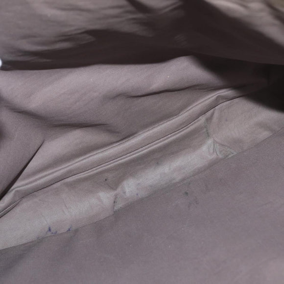 BOTTEGA VENETA INTRECCIATO Clutch Bag Leather Black Auth bs31360