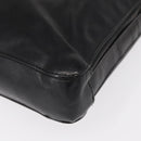 BOTTEGA VENETA INTRECCIATO Clutch Bag Leather Black Auth bs31360-14