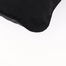 PRADA Shoulder Bag Nylon Black Silver Auth bs31365-14