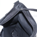 PRADA Shoulder Bag Nylon Black Silver Auth bs31365-19