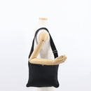 PRADA Shoulder Bag Nylon Black Silver Auth bs31365-21