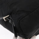 PRADA Backpack Nylon Black Silver Auth bs31366-18