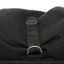 PRADA Backpack Nylon Black Silver Auth bs31366-9