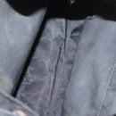 PRADA Backpack Nylon Black Silver Auth bs31366-10