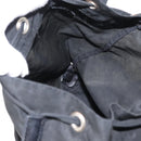 PRADA Backpack Nylon Black Silver Auth bs31366-24