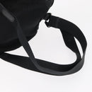 PRADA Backpack Nylon Black Silver Auth bs31366-8