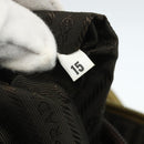 PRADA Hand Bag Nylon Green Silver Auth bs31369-12