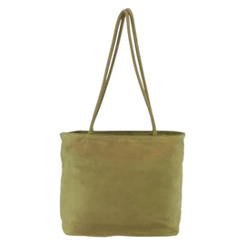 PRADA Hand Bag Nylon Green Silver Auth bs31369 - 0