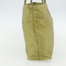 PRADA Hand Bag Nylon Green Silver Auth bs31369-3
