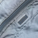 PRADA Hand Bag Nylon Gray Silver Auth bs31370-18