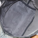 PRADA Hand Bag Nylon Gray Silver Auth bs31370-11