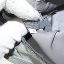 PRADA Hand Bag Nylon Gray Silver Auth bs31370-12