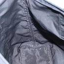 PRADA Tote Bag Nylon Black Silver Auth bs31371-20