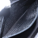 PRADA Hand Bag Enamel Black Silver Auth bs31379-21