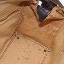 CELINE C Sulky Hand Bag Canvas Brown Gold Auth bs31381-19