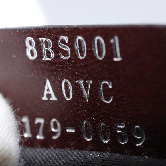 FENDI Triplet Clutch Bag Leather Multicolor Silver Auth bs31387