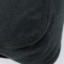 FENDI Mamma Baguette Shoulder Bag Cotton Gray Auth bs31388-17