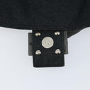 FENDI Mamma Baguette Shoulder Bag Cotton Gray Auth bs31388-19