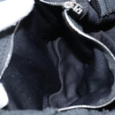 FENDI Mamma Baguette Shoulder Bag Cotton Gray Auth bs31388-24