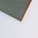 VALENTINO Garment Cover Leather Green Gold Auth bs31394-14