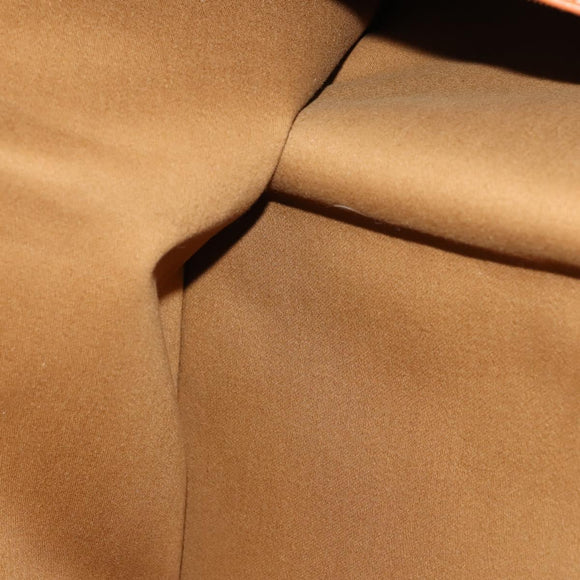 VALENTINO Garment Cover Leather Green Gold Auth bs31394