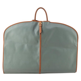 VALENTINO Garment Cover Leather Green Gold Auth bs31394 - 0