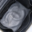 CHANEL Matelasse Vanity Pouch Enamel Black Gold CC Auth bs31398-19