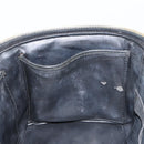 CHANEL Matelasse Vanity Pouch Enamel Black Gold CC Auth bs31398-21