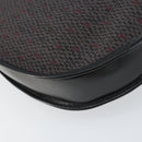 SAINT LAURENT Shoulder Bag PVC Leather Gray Gold Auth bs31403-13