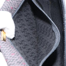 SAINT LAURENT Shoulder Bag PVC Leather Gray Gold Auth bs31403-21