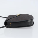 SAINT LAURENT Shoulder Bag PVC Leather Gray Gold Auth bs31403-5