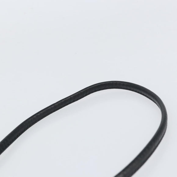 SAINT LAURENT Shoulder Bag PVC Leather Gray Gold Auth bs31403