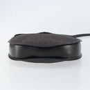 SAINT LAURENT Shoulder Bag PVC Leather Gray Gold Auth bs31403-9