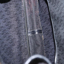 SAINT LAURENT Shoulder Bag PVC Leather Gray Gold Auth bs31404-16