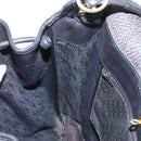 SAINT LAURENT Shoulder Bag PVC Leather Gray Gold Auth bs31404-17