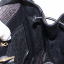 SAINT LAURENT Shoulder Bag PVC Leather Gray Gold Auth bs31404-18